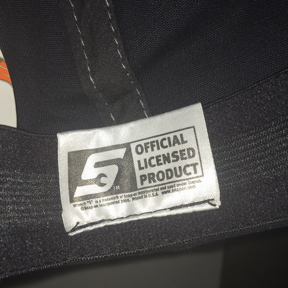 NWT K-Products Headwear Tek Flex Black w Tool Design Baseball Cap Snap on Tools - Picture 5 of 7